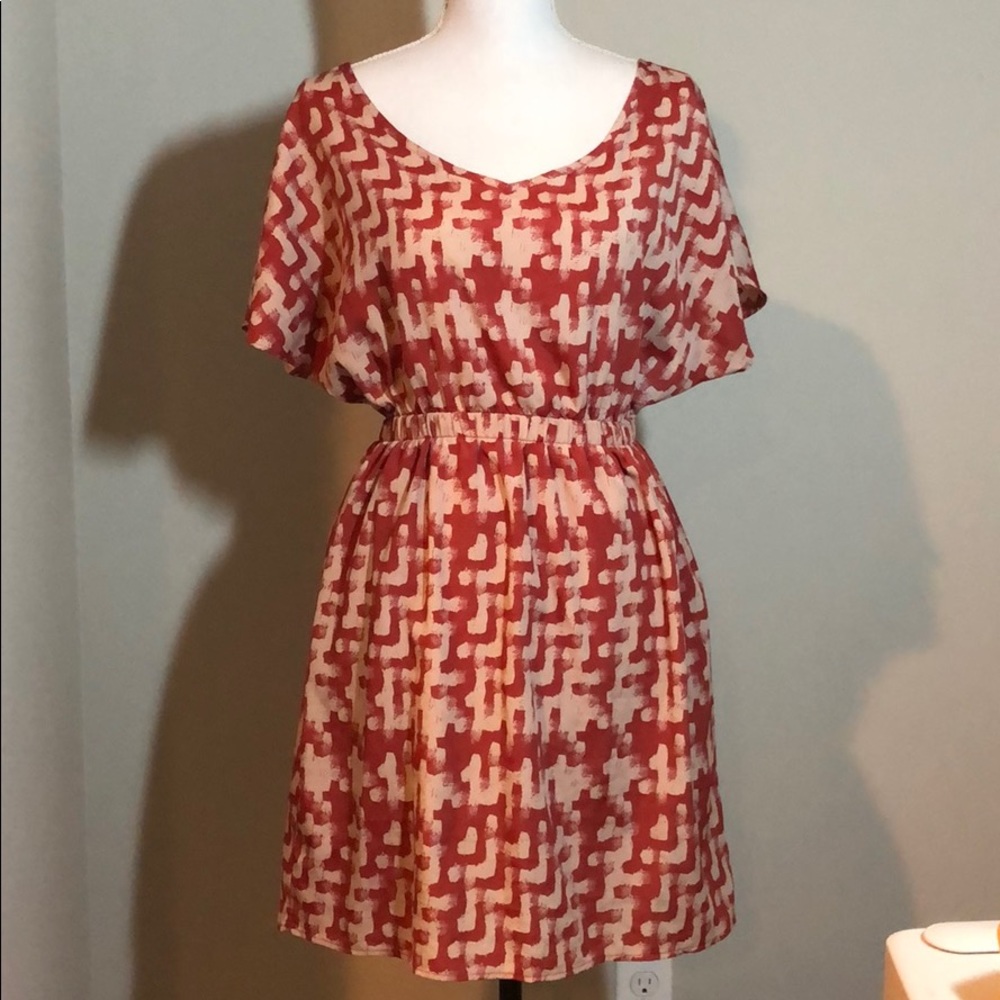 💞Summery lightweight tie back dress retro
